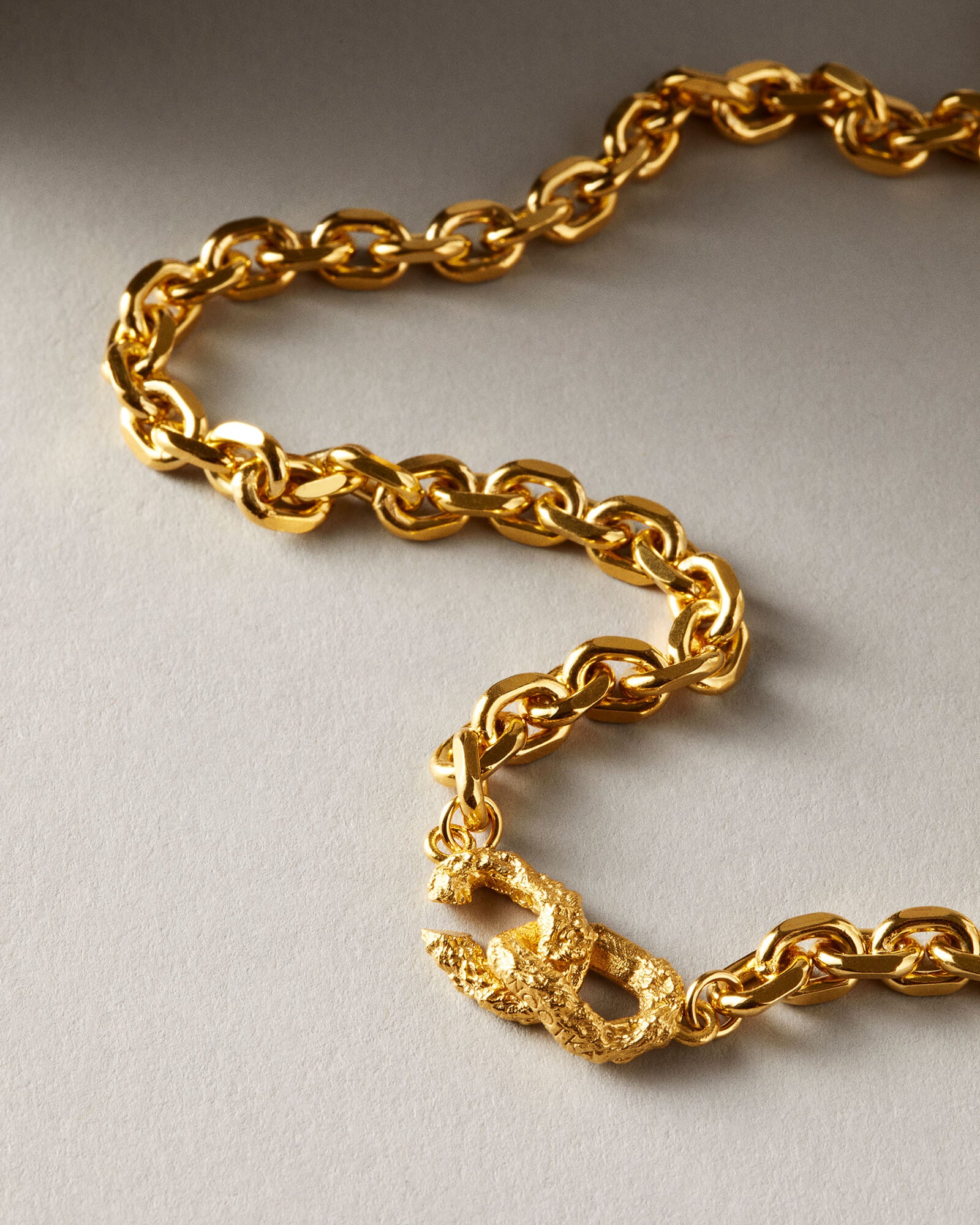 Dense Necklace Gold
