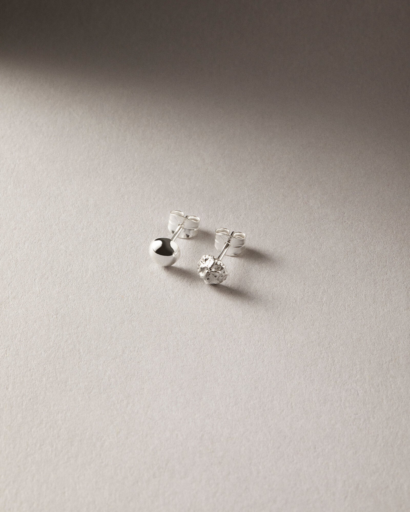 Neat earrings silver nootka