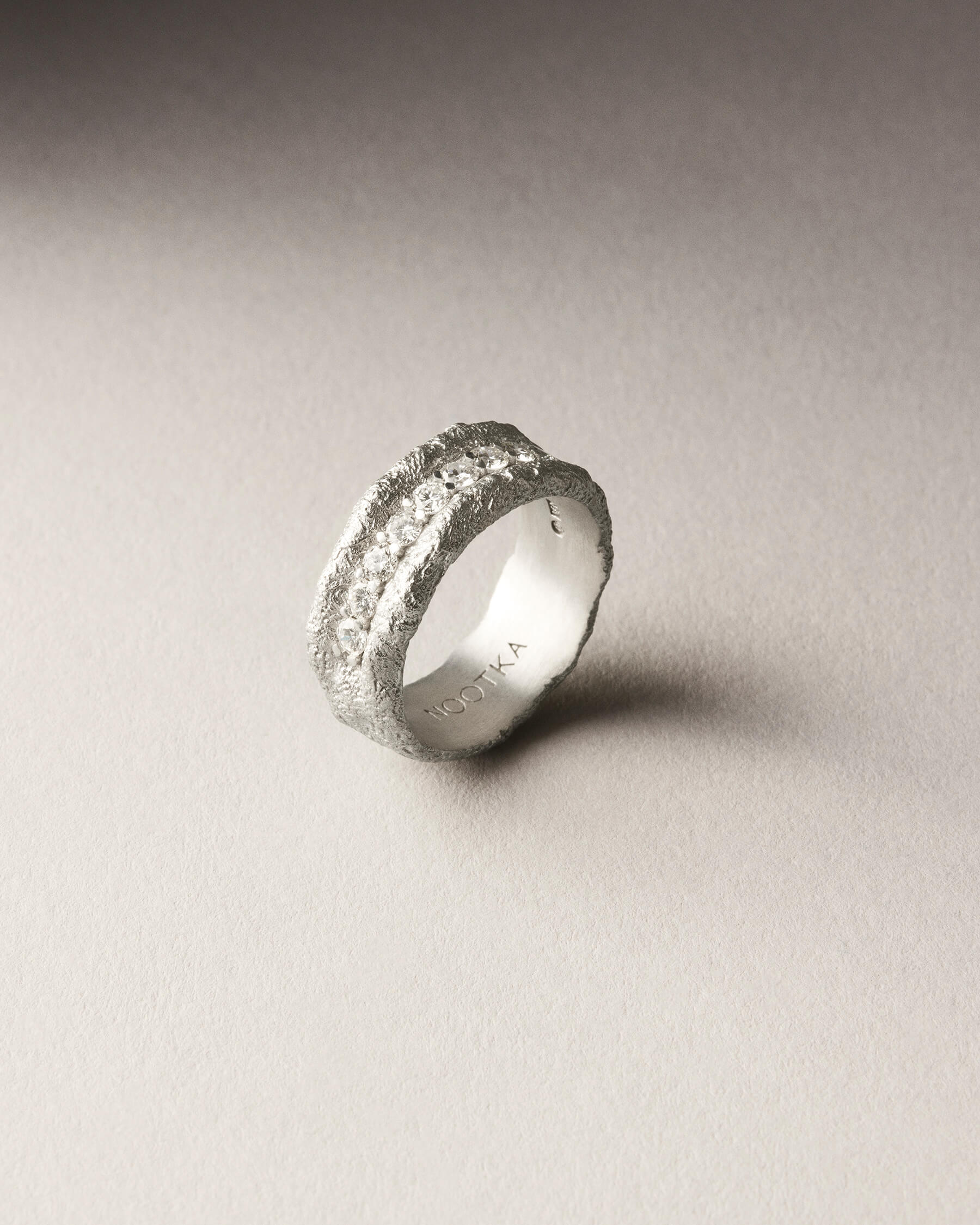 Chunky Diamond Ring Nootka