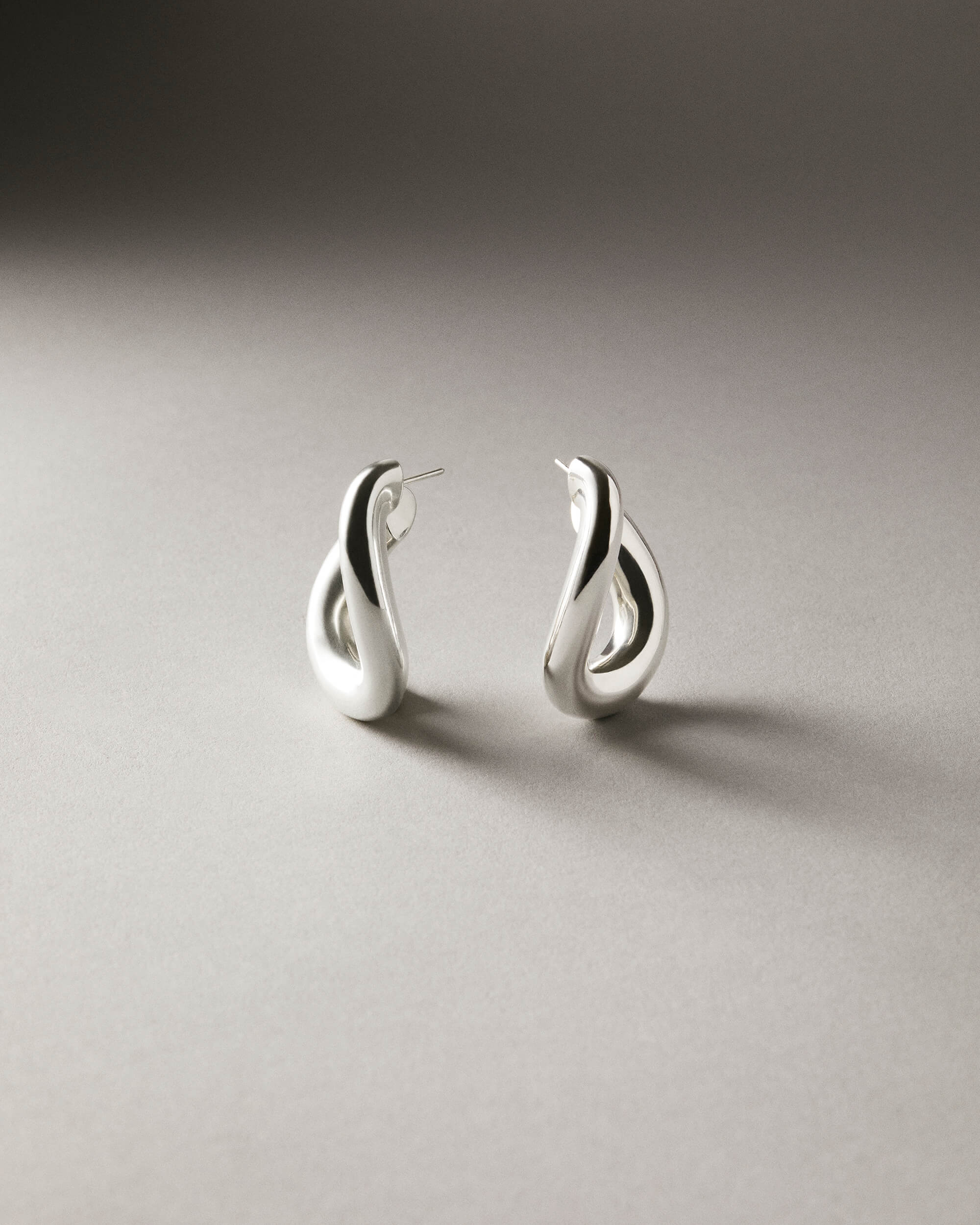 Loop Earrings Silver | Nootka Jewelry