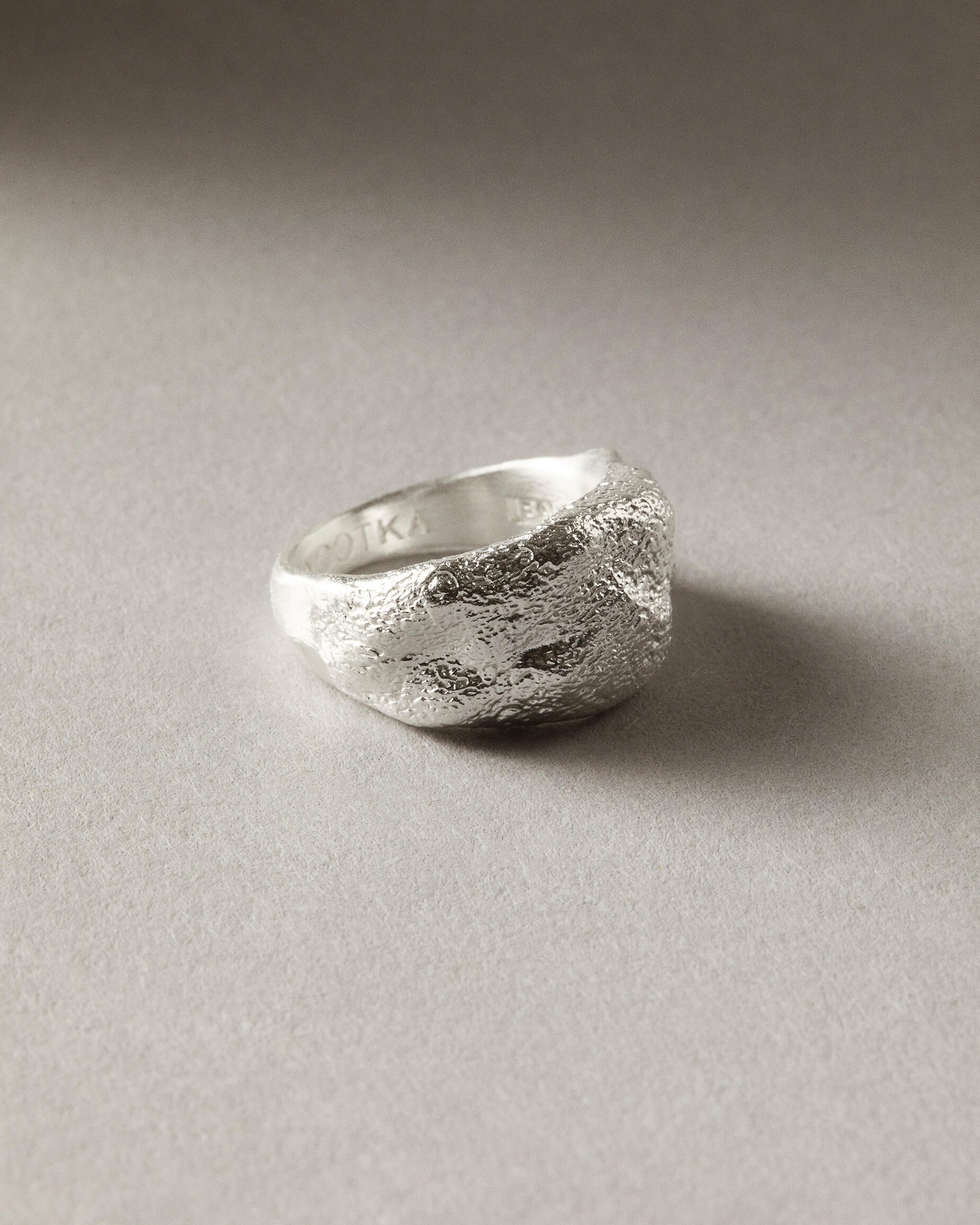 Nootka Signet Ring Silver