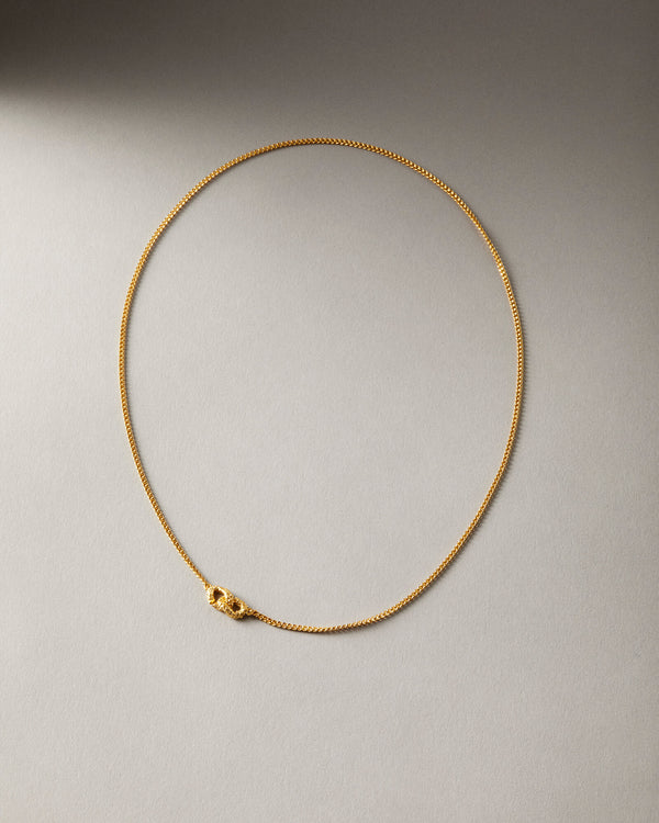 Nootka neat necklace gold