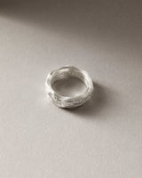 Nootka Chunky ring silver